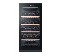 HAIER HWS116GAE - Cave a vin de vieillissement - Pose libre - 116 bouteilles H126.5 x L59,5 cm - Noir