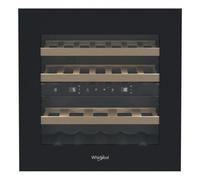 WHIRLPOOL WHW60D2B CANTINETTA INCASSO, 21 bottiglie, dimensoni: L 59,5 cm, A 59,5 cm, P 55,9 cm, Nero