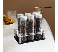 CANTINE CAFE 6 TUBI per DOSI SINGOLE con IMBUTO per BISCUITTI