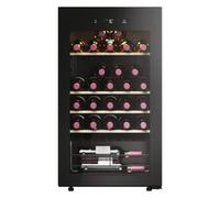 Haier Wine Bank 50 Serie 3 HWS34GGH1 Cantinetta vino con compressore Libera installazione Nero 34 bottiglia/bottiglie