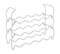 Metaltex Wine Bar 12 - Set 3 Portabottiglie Impilabili - (383212), 44 X 15 X 13 Cm