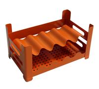 Cantinetta Impilabile Sovrapponibile 51x31xh26 cm Drink P.U.B. BOX Instant Colore Arancio arancio