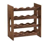 CANTINETTA IN LEGNO SCURO 16 POSTI cm.42x25x50h