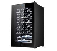 Cantinetta per vino Cecotec GrandSommelier 24000 Black Compressor, 24 bottiglie, compressore silenzioso regolabile