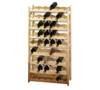 Cantinetta portabottiglie per vino da 42 e 54 posti porta bottiglie in legno nat