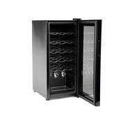 Cantinetta Vermentino 18C - per 18 bottiglie - 34,5 x 45 x 77 cm - nero - Hom-io