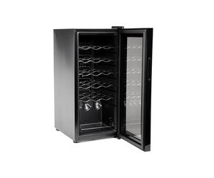 Cantinetta Vermentino 18C - per 18 bottiglie - 34,5 x 45 x 77 cm - nero - Hom-io