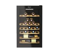 Cantinetta Vino 41 Bottiglie 6 Ripiani Classe G colore Nero - CWC 150 MHF