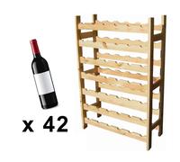 Cantinetta Vino In Legno 42 Posti Porta Bottiglie Casa Ristorante Cantina arredo