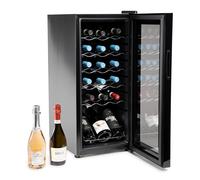 Cantinetta - 18 bottiglie - Libera Installazione - Glass/Black - Classe G - Compressore - MELCHIONI - VERMENTINO 18 C - Veloce