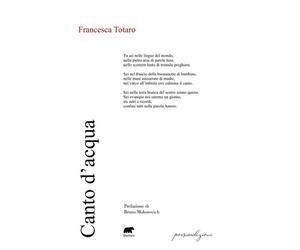 Canto d’acqua [Paperback] Totaro, Francesca
