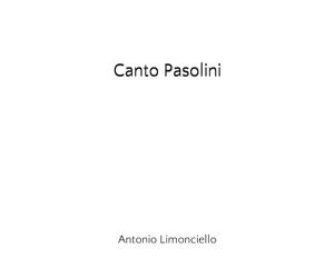 Canto Pasolini