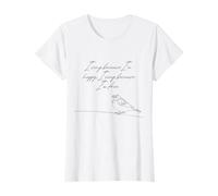 Canto perché Sono Felice Canto perché Sono Free Sparrow Maglietta