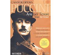Cantolopera: Puccini Arie per Tenore 1 Per Voce E Pianoforte Piano Vocal Score and CD with instrumental and vocal versions +CD