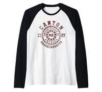 Canton MA | Massachusetts Maglia con Maniche Raglan