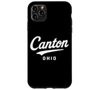 Canton Ohio Hall of Fame City Stark County Football Baseball Custodia per iPhone 11 Pro Max