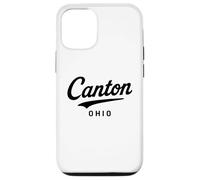 Canton Ohio Hall of Fame City Stark County Football Baseball Custodia per iPhone 12/12 Pro