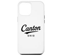 Canton Ohio Hall of Fame City Stark County Football Baseball Custodia per iPhone 12 Pro Max