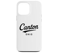 Canton Ohio Hall of Fame City Stark County Football Baseball Custodia per iPhone 13 Pro Max