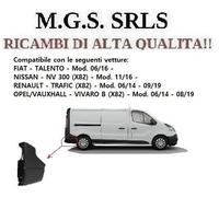 OPEL VIVARO B X82 (06/14-09/19)FANALE POSTERIORE SINISTRO SENZA PORTA LAMPADA