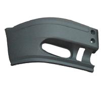 Prasco Paraurti Cantonale Anteriore Destro Ford Transit Grigio Goffrato con Sede Fendi