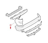 CANTONALE LATO SX PARAURTI POSTERIORE DACIA JOGGER - 850103454V