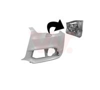CANTONALE PARAURTI ANTERIORE ANT VERN SX AUDI A1 DAL 2010 VERNICIABILE