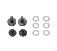 CANTONDZ 1220755 Set cuscinetti di attrito Set cuscinetti di pressione con bulloni di attrito compatibili con Alko AKS 2000 2004 3004 3504 287763