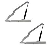 CANTONDZ 2 molle idrauliche a gas a pistone 200 N idraulico pistone cerniera coperchio chiusura staffa di ricambio compatibile con Keter Store It Out Premier XL Grande Store Jumbo scatola per bidoni