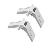 CANTONDZ 2 x Cerniere per porta per congelatore frigorifero congelatore cerniera 2412125011 Compatibili con Dometic frigorifero congelatore roulotte camper (bianco)