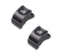 cantondz 2xCoperchio pulsante interruttore finestra Pulsante Interruttore Alzacristallo Copertura Compatibile con Renault Megane MK4 Scenic MK4 Talisman Kadjar 254012952R