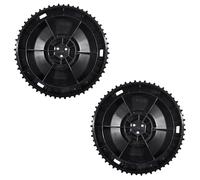 CANTONDZ 2xRuota per Tosaerba Ø183mm Ruote motrici anteriori Ruote per adattarsi al tosaerba Compatibile con Husqvarna Automower 105 305 fino al 2016 e 308 Gardena R38Li R40Li R45Li R50Li R70Li R80Li