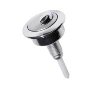 CANTONDZ Pulsante per WC a doppio sciacquone Pulsante per serbatoio WC a doppio scarico Cromato CF1003CP Compatibile con Siamp Twyford Optima49