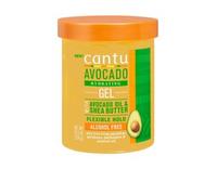Gel idratante all'avocado Cantu Tenuta flessibile con olio di avocado e burro di karitè 524 g