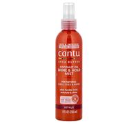 Cantu, Burro di Karitè per Capelli Naturali, olio di cocco spray Shine e Hold, 237 ml (etichetta in lingua italiana non garantita)