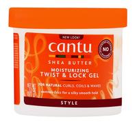 CANTU Shea Butter Moisturizing Twist, Loc & Curl Gel crema modellante per definizione e forma 370 g
