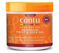 Cantu - Gel Naturale per Capelli Twist & Lock, barattolo da 370 g, confezione da 2