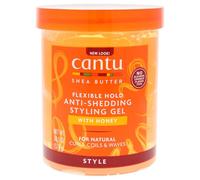 Cantu Shea Butter Maximum Hold Anti-Shedding Styling Gel with Honey 18.5 oz