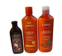 Cantu senza Solfati Shampoo & Idratante Balsamo Con Cipolla Olio Set Di 3