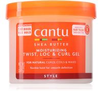 CANTU Shea Butter Moisturizing Twist, Loc & Curl Gel crema modellante per definizione e forma 370 g