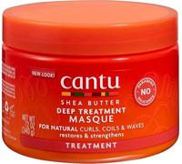 Cantu Shea Butter Natural Deep Masque - Maschera nutriente per capelli, 340 gr