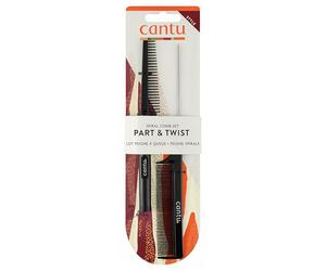 Cantu Spiral Comb 2Ct PackStyle Park & Twist Set