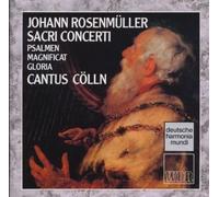 Cantus Colln Rosenmuller: Sacri Concerti Psalms, Magnificat, Gloria (CD)