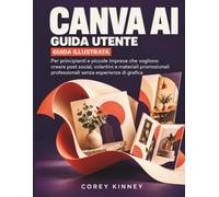 Canva AI Guida Utente: Per principianti e piccole imprese che vogliono creare post social, volantini e materiali promozionali professionali senza esperienza di grafica