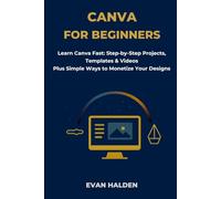 CANVA FOR BEGINNERS: Learn Canva Fast: Step-by-Step Projects, Templates & Videos Plus Simple Ways to Monetize Your Designs