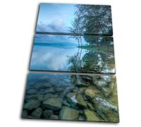 Canvas Art Picture Print Decorative Photo Lake Landscape rocks Beautiful