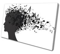 Canvas Art Picture Print Decorative Photo Musical Notes Gift minimalist