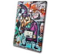Canvas Artwork Picture Print Decorative Photo Wall Graffiti Street Urban Grunge