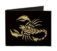 Canvas Bi-Fold Wallet Scorpion