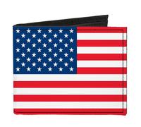 Canvas Bi-Fold Wallet United States Flag